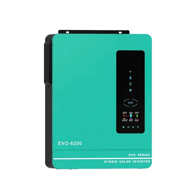 Комплект гібридний інвертор Anern AN-SCI-EVO-6200 + ДВА LiFePO4 акумулятора Anern Lithium Battery 24V100AH - Фото 3 Комплект гібридний інвертор Anern AN-SCI-EVO-6200 + ДВА LiFePO4 акумулятора Anern Lithium Battery 24V100AH - зображення 3