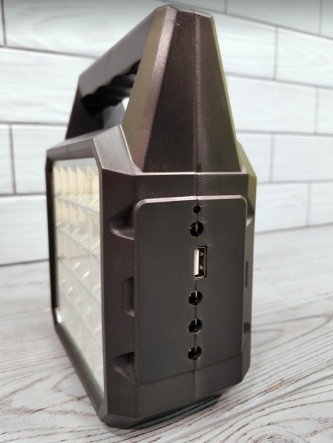 Сонячна станція GdTimes ліхтар-світильник акумуляторний з PowerBank та 3 лампочки (GD-105) - Фото 3 Сонячна станція GdTimes ліхтар-світильник акумуляторний з PowerBank та 3 лампочки (GD-105) - зображення 3