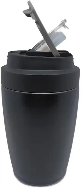 Термокружка Krauzer 350 мл Черная (89-350 Black) - Фото 3 Термокружка Krauzer 350 мл Черная (89-350 Black) - изображение 3
