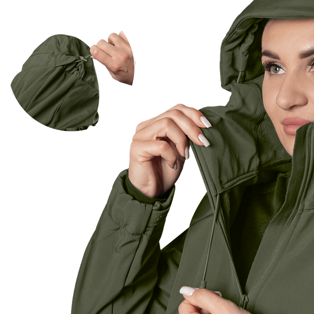 Комплект Pani SoftShell Олива (8555), XS - изображение 10
