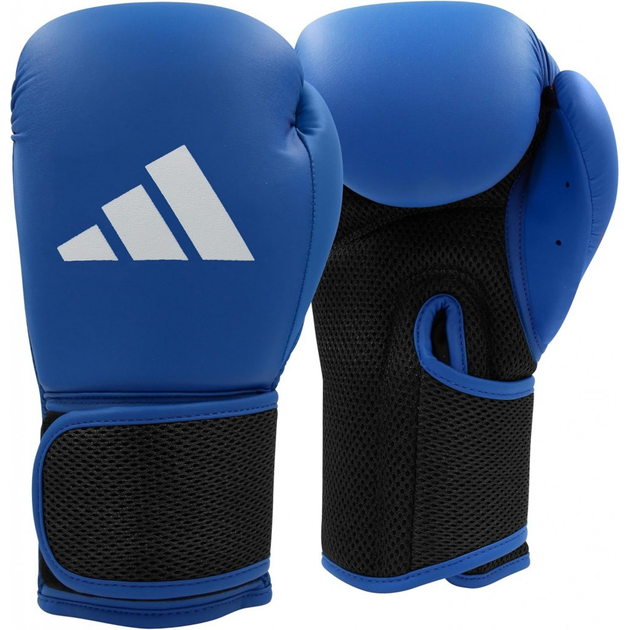 Детские боксерские перчатки Adidas Hybrid 25 (ADIH25) Blue 6 унций ...