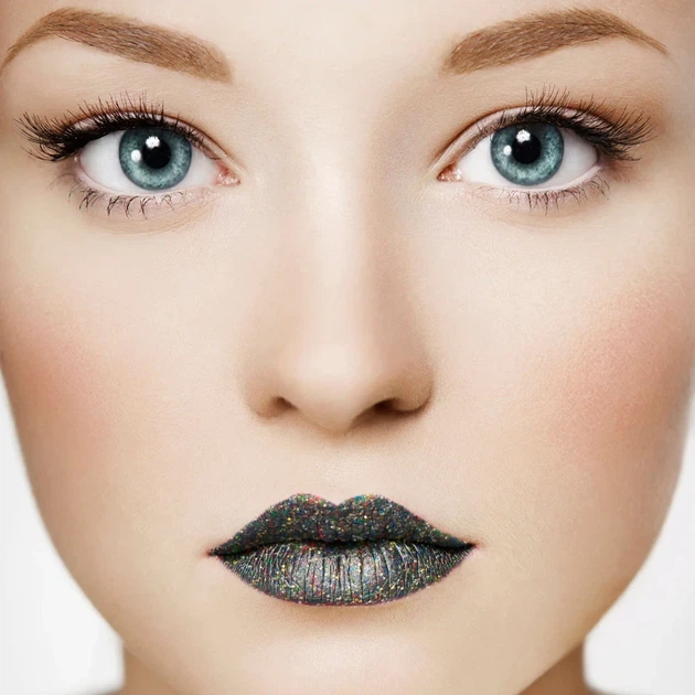 Глиттерная помада для губ Разноцветная Stargazer Glitter Lipstick Multi - изображение 4