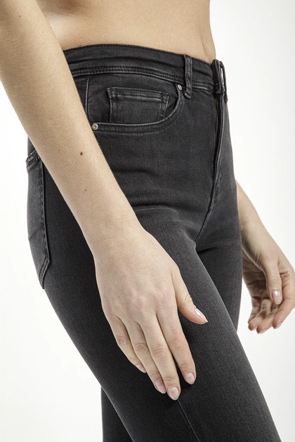 Джинси Skinny жіночі Cross Jeans P 429-149 26/30 Графітові (8697319517309) - зображення 4