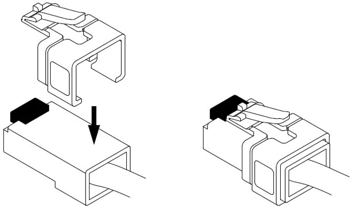 Klips Delock RJ45 Repair Clip 40 szt Set 2 (4043619864225) - obraz 3
