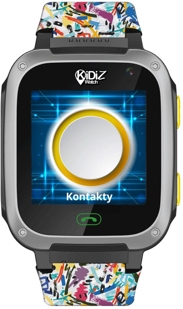 Smartwatch dla dzieci KiDiZ Watch Urban z funkcją SOS Wielokolorowy (6920220210017) - obraz 2