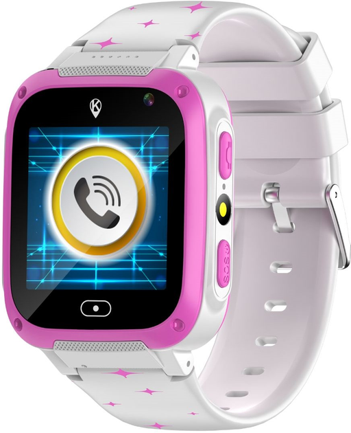 Smartwatch dla dzieci KiDiZ Watch Love z funkcją SOS Różowy (5906667575729) - obraz 5