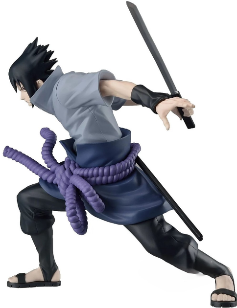 Фігурка Banpresto Naruto Shippuden - Vibration Stars Uchiha Sasuke III 13 см (4983164196672) - зображення 4