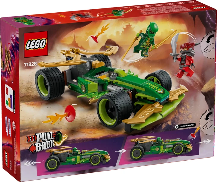 Конструктор LEGO Ninjago Автомобіль для перегонів Ллойда з