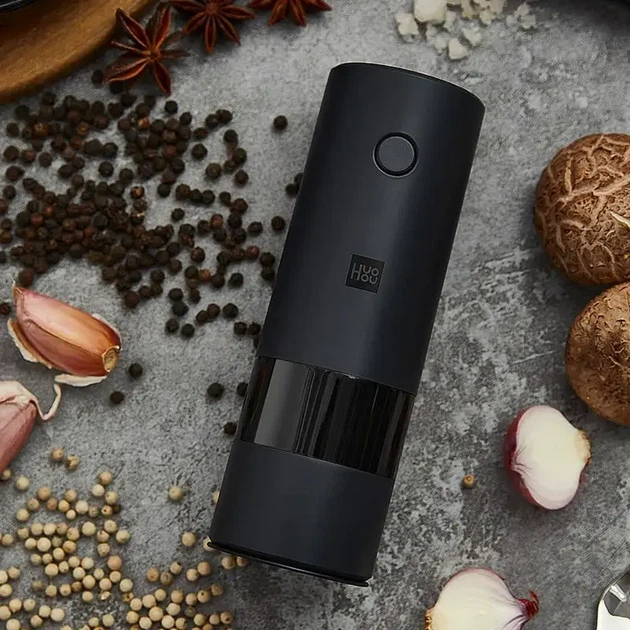 Мельница для специй Huo Hou Electric Grinder Black HU0200 черный (6970960062001) - изображение 3