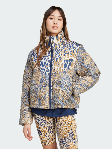 Куртка зимняя короткая женская Adidas Farm Padded Jkt IV9756 M Бежевая ...