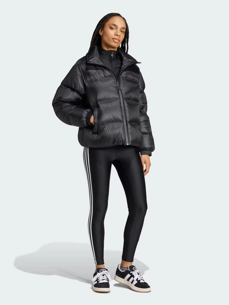 nw9971  Пуховик зимовий короткий жіночий Adidas Originals Premium