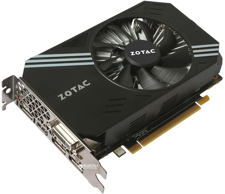 Видеокарта Zotac PCI-Ex GeForce GTX 1060 Mini 6GB GDDR5 (192bit
