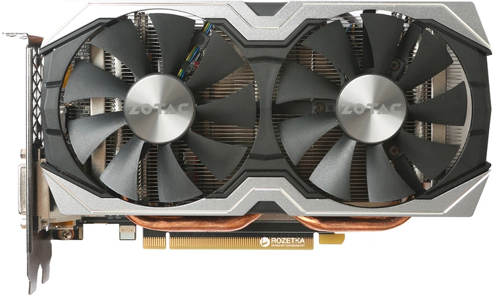 Відеокарта Zotac PCI-Ex GeForce GTX 1060 AMP Edition 6GB GDDR5
