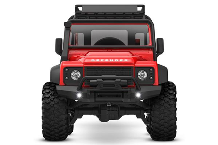 TRX4M Land Rover Defender レッド Traxxas TRX-4M Land Rover Defender Body Complete - Red