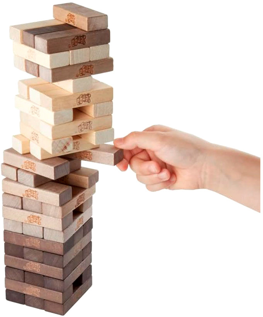 Gra planszowa Hasbro Jenga Rustic (5010993961290) - obraz 5