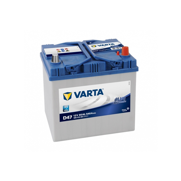 Автомобільний акумулятор VARTA Blue Dynamic Asia 60Ah 540A R+ 533080 - Фото 4 Автомобільний акумулятор VARTA Blue Dynamic Asia 60Ah 540A R+ 533080 - зображення 4