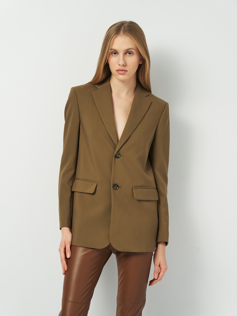 Пиджак женский Zara 3736/043 XS Коричневый (03736043505017) 