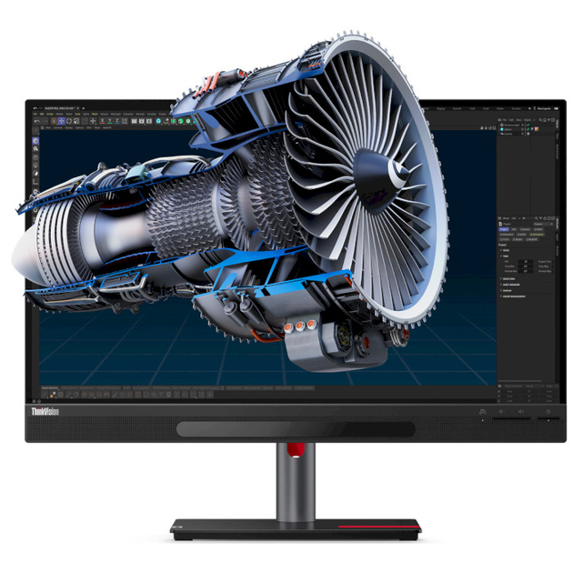 Монітор 27 Lenovo ThinkVision 27 3D IPS/60 Гц/Pivot/4xUSB 3.2 Чорний (63F1UAT3UA) - изображение 1