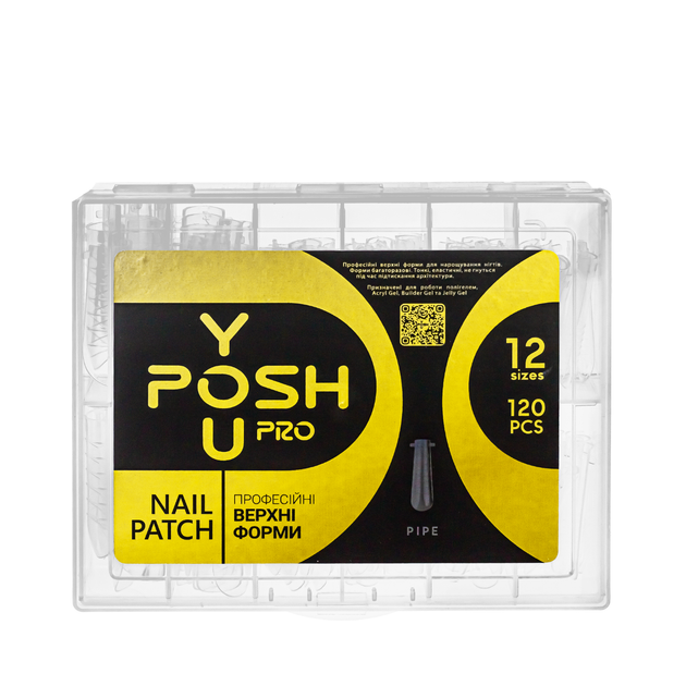 Верхняя форма для наращивания ногтей YouPOSH Nail Patch упаковка 120 шт ...