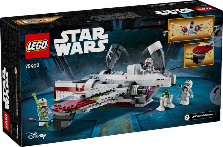 Конструктор LEGO Star Wars Зоряний винищувач ARC-170 497 елементів (75402) - зображення 9