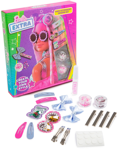 Zestaw do pielęgnacji włosów Mattel Barbie Hair Accessory desing (5015934752340) - obraz 1