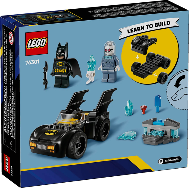 Конструктор LEGO Super Heroes DC Бетмен і Бетмобіль проти містера Фріза 63 елементи (76301) - зображення 6
