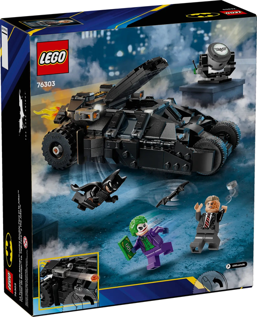 Zestaw klocków LEGO Super Heroes DC Tumbler Batmana kontra Dwie Twarze i Joker 429 elementów (76303) - obraz 7