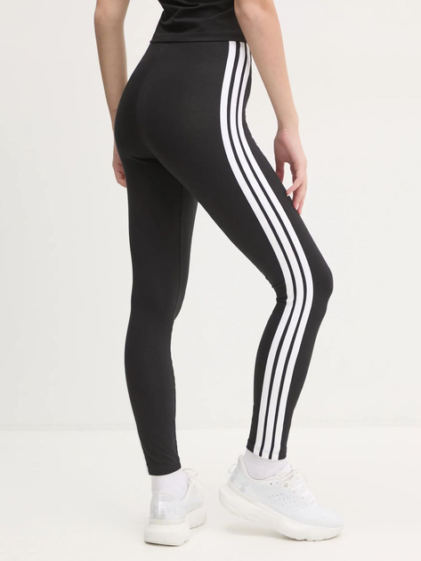 Спортивные леггинсы для фитнеса женские Adidas W 3S Sj Leg JE0072 XS Black/White (4067902918266) 