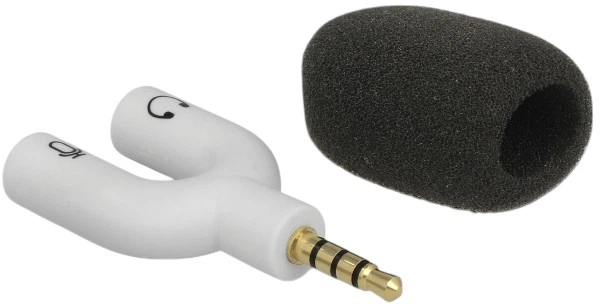 Мікрофон Delock односпрямований для смартфона Silver (4043619658930) - зображення 5