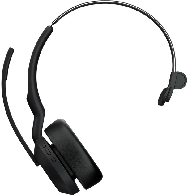 Навушники Jabra Evolve2 55 Link390a MS Mono with Charging Stand Black (25599-899-989) - зображення 3