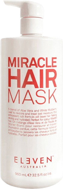 Маска для волосся Eleven Australia Miracle Hair живильна 960 мл (9346627002517) - зображення 1