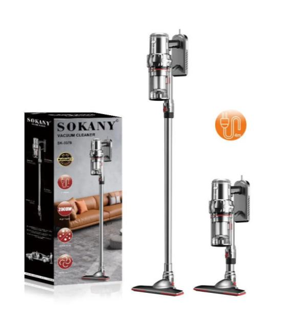 Вертикальный колбовый ручной пылесос для дома та офису Sokany SK-3378 ...