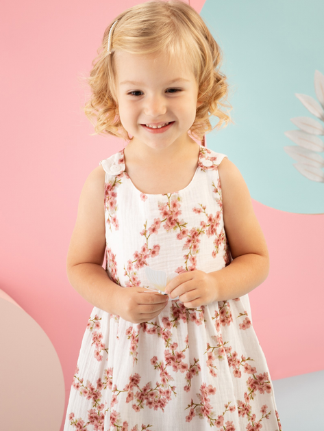 Дитяча сукня для дівчинки Pinokio Summer Mood Dress 86 см Екрю (5901033284366) - зображення 4