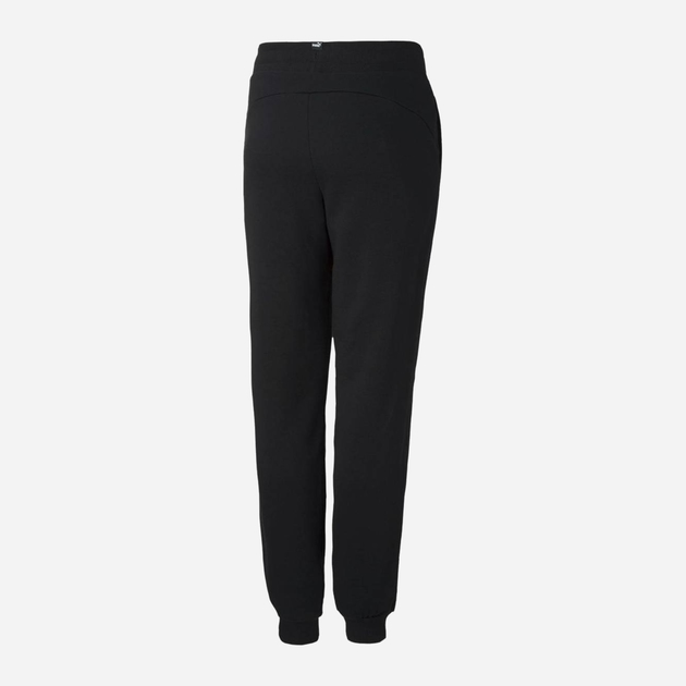 Młodzieżowe spodnie dresowe ocieplane polarowe dla dziewczynki Puma Ess Sweatpants Fl Cl G 58703801 158-164 cm Czarne (4063697161283) - obraz 5