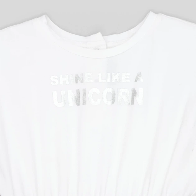 Sukienka dziecięca dla dziewczynki tęczowa Chicco 09000354000000 98 cm Biała (8059609412396) - obraz 3