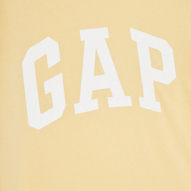 Підліткова футболка для дівчинки GAP 886003-02 159-165 см Жовта (1200133325066) - зображення 3