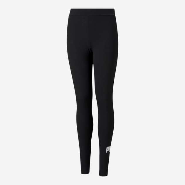 Підліткові спортивні лосини для дівчинки Puma Ess Logo Leggings G 587035-01 134-140 см Чорні (4063697162303) - зображення 6