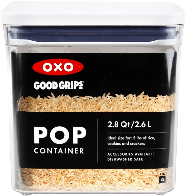 Pojemnik kuchenny OXO Pop Good Grip 2.6 L Biały (00719812684925) - obraz 7