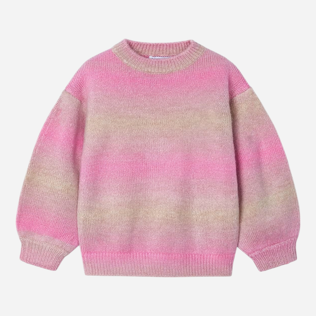 Sweter dziecięcy dla dziewczynki ciepły Mayoral 4.360-26 116 cm Beżowy/Różowy (8445865457156) - obraz 5