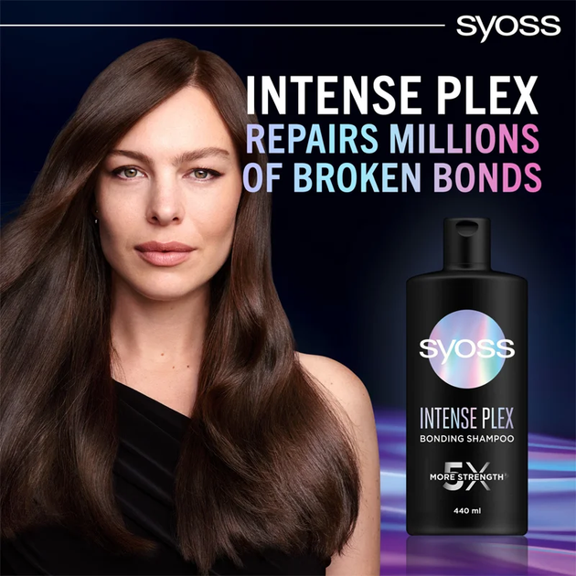 Шампунь Syoss Intense Plex для сильно пошкодженого волосся 440 мл (9000101731460) - зображення 6