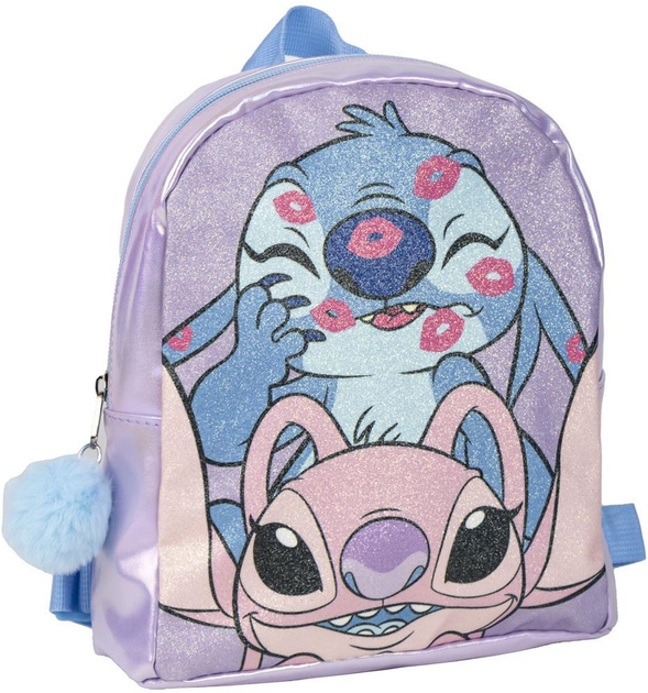 Plecak szkolny Cerda Disney Stitch Casual 23 cm Purple (8445484348491) - obraz 1