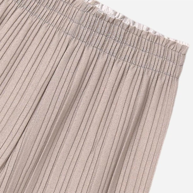 Spodnie dziecięce dla dziewczynki na gumce Mayoral 7.544-87 128 cm Jasnobeżowe (8445865516334) - obraz 5