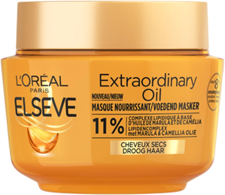 Маска для волос L’Oréal Paris Elseve Роскошь масел для волос нуждающихся в питании 300 мл (3600524071271) 