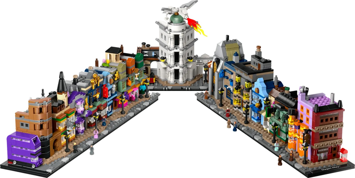 Zestaw klocków LEGO Harry Potter Magiczne sklepy na Ulicy Pokątnej 2750 elementów (76444) - obraz 4