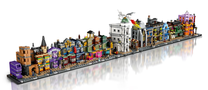 Zestaw klocków LEGO Harry Potter Magiczne sklepy na Ulicy Pokątnej 2750 elementów (76444) - obraz 5