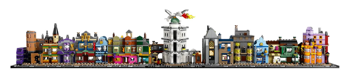 Zestaw klocków LEGO Harry Potter Magiczne sklepy na Ulicy Pokątnej 2750 elementów (76444) - obraz 6