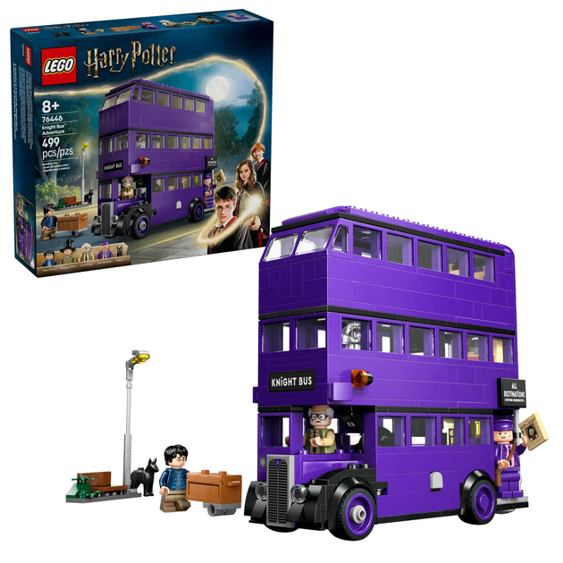 Zestaw klocków LEGO Harry Potter Przygoda na pokładzie Błędnego Rycerza 499 elementy (76446) - obraz 2