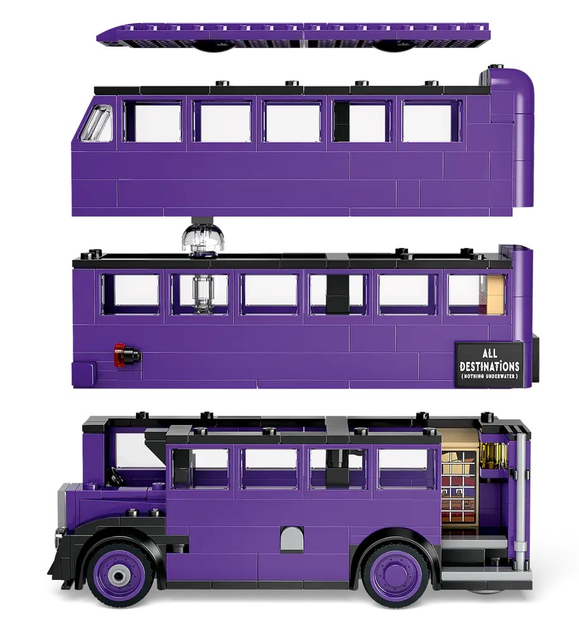 Конструктор LEGO Harry Potter Пригоди на Лицарському автобусі 499 елементи (76446) - зображення 4
