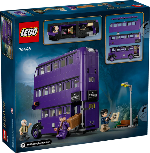 Конструктор LEGO Harry Potter Пригоди на Лицарському автобусі 499 елементи (76446) - зображення 8