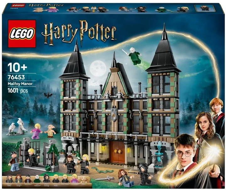 Конструктор LEGO Harry Potter Маєток родини Мелфой 1601 елемент (76453) - зображення 1